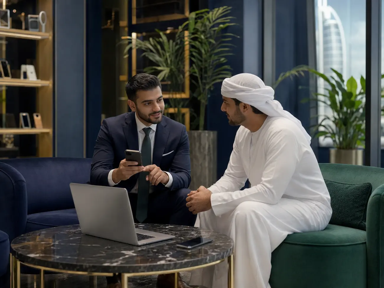Professional device consultation with SWAPHO
